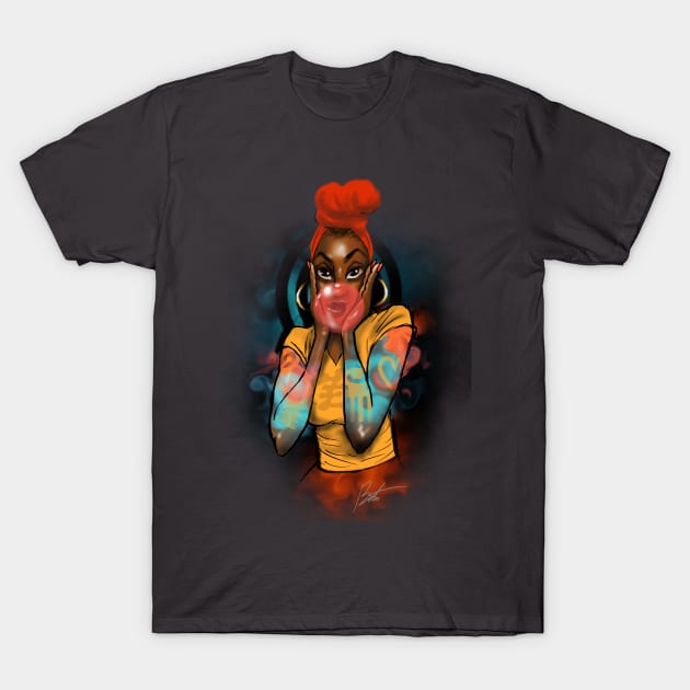 Blowing bubbles T-Shirt by Timzartwork